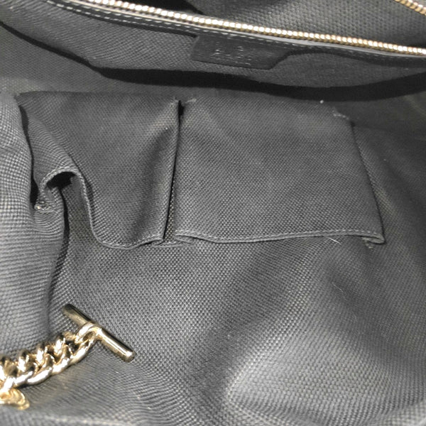 Soho Large Patent Leather Black