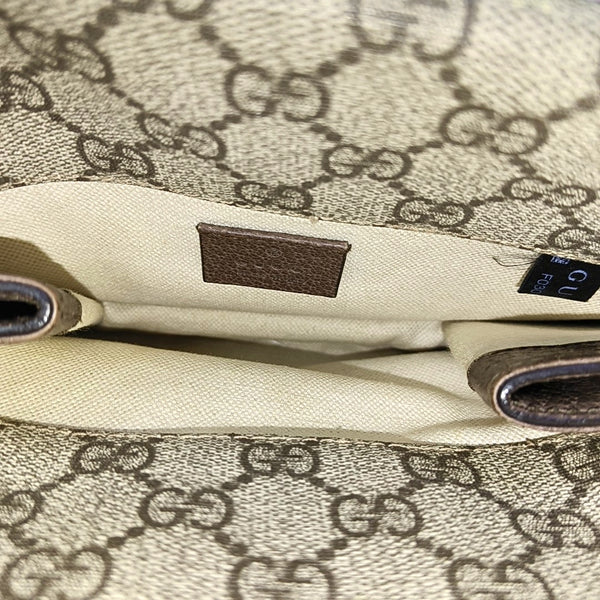Neo Vintage Small Monogram Coated Canvas Beige