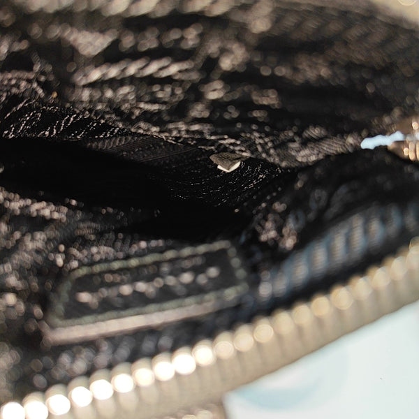 Nylon Shoulder Bag Black