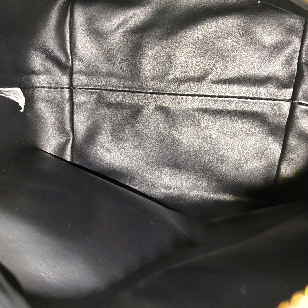 Candy Wallace Super Mini Calfskin Black
