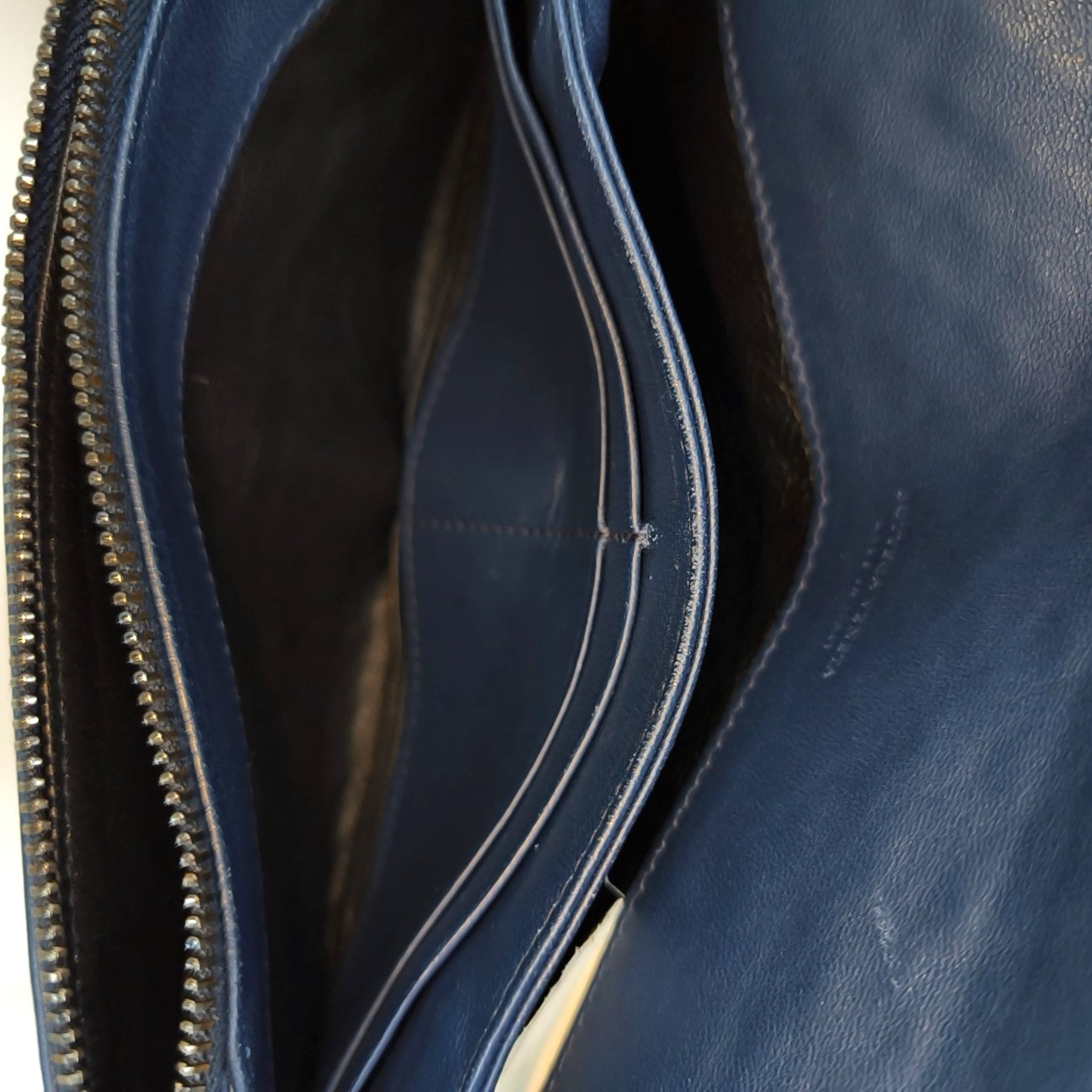 Calfskin Wallet Blue