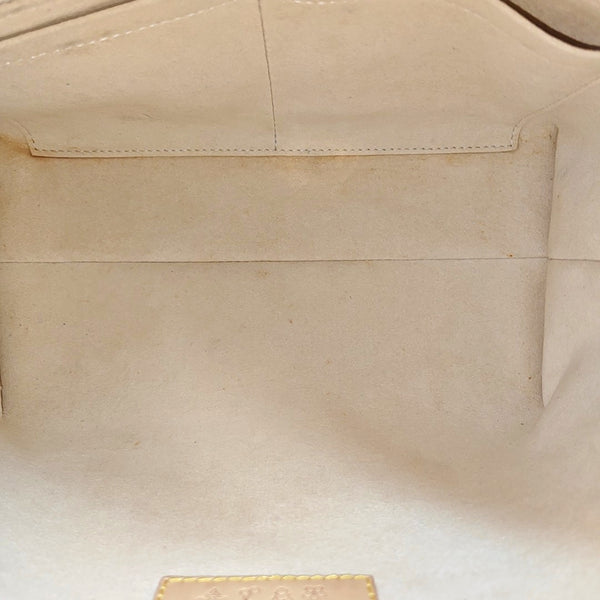 LV × TM CARRYALL PM Monogram Coated Canvas White