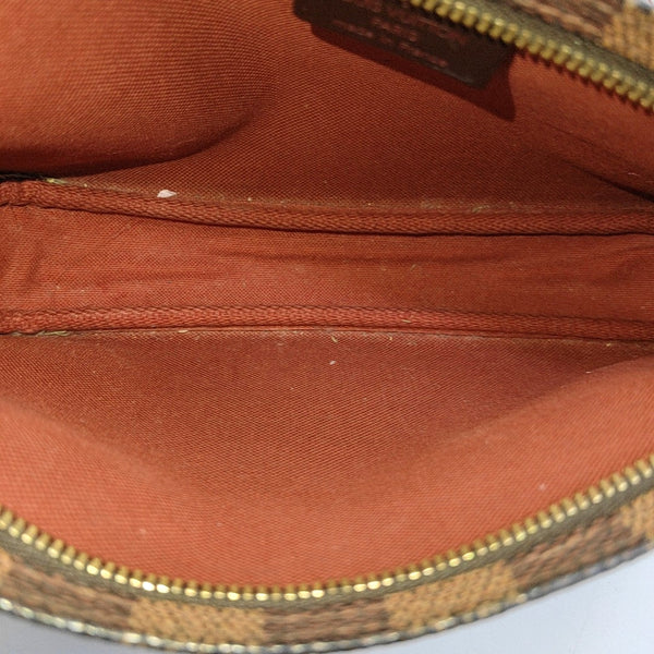 ACCESSOIRES Damier Ebene Coated Canvas Brown