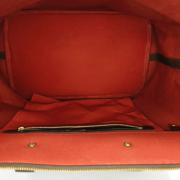 GREENWICH Lona recubierta Damier Ebene Marrón