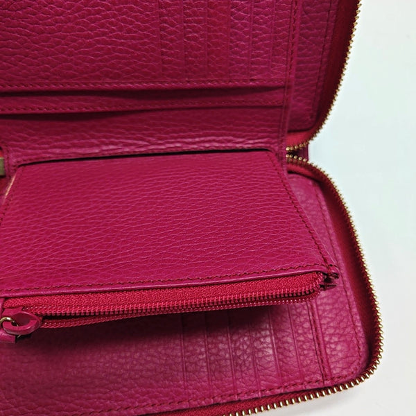 Calfskin Wallet Red