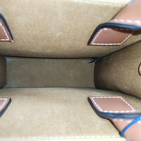 CABAS CELINE Mini Coated Canvas White