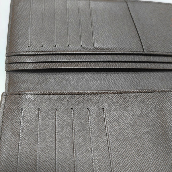Damier Ebene Coated Canvas Wallet Brown