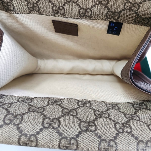 Neo Vintage Small Monogram Coated Canvas Beige