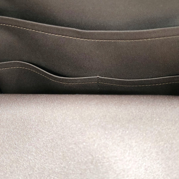 JOSH Monogram Coated Canvas Brown