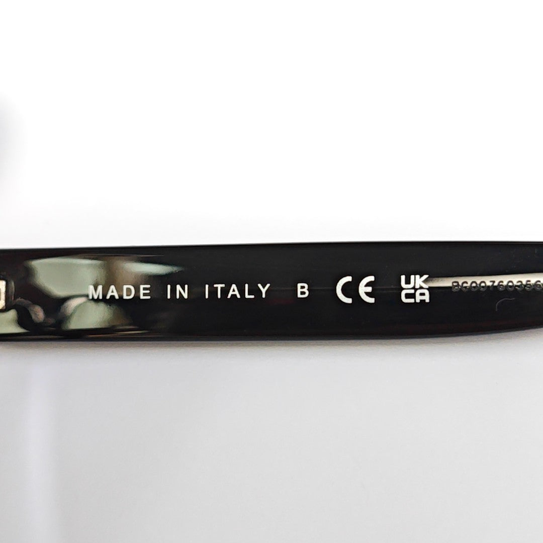 Synthetic Eyeglasses Black