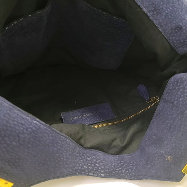 Fabric Tote Bag Blue