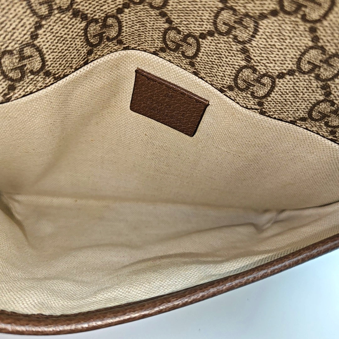 Neo Vintage Monogram Coated Canvas Beige