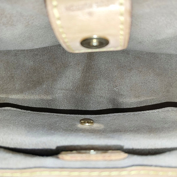 JUDY PM Monogram Coated Canvas Black