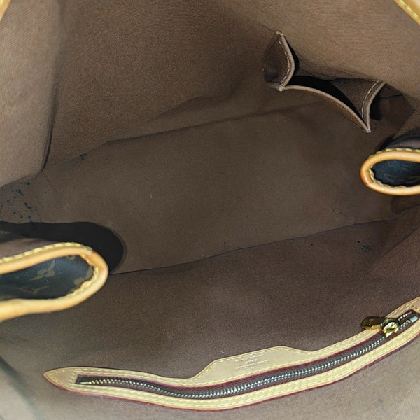 BATIGNOLLES GM Monogram Coated Canvas Brown