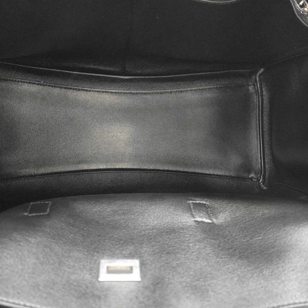 BEL AIR Large Calfskin Black