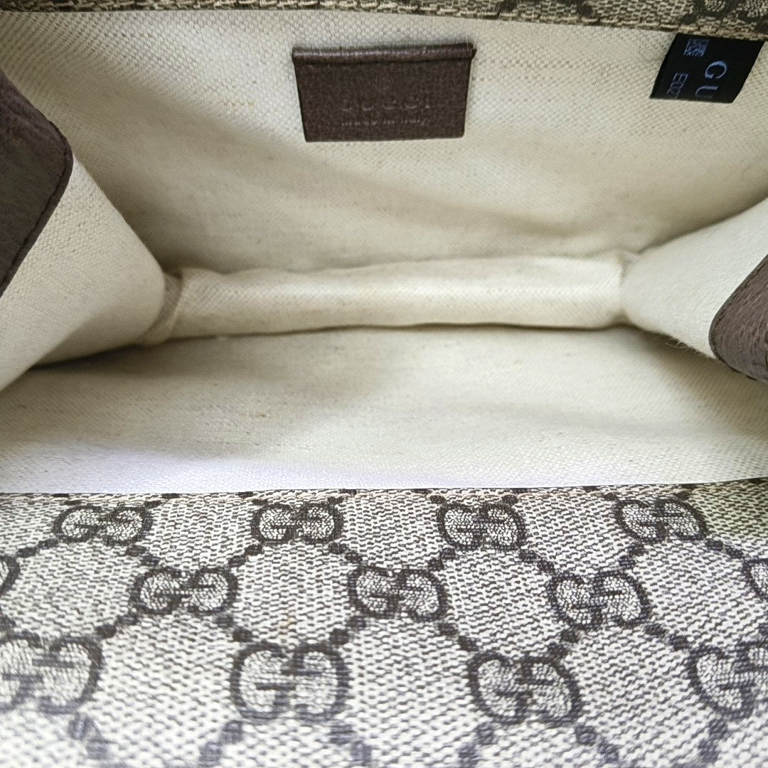 Neo Vintage Small Monogram Coated Canvas Beige