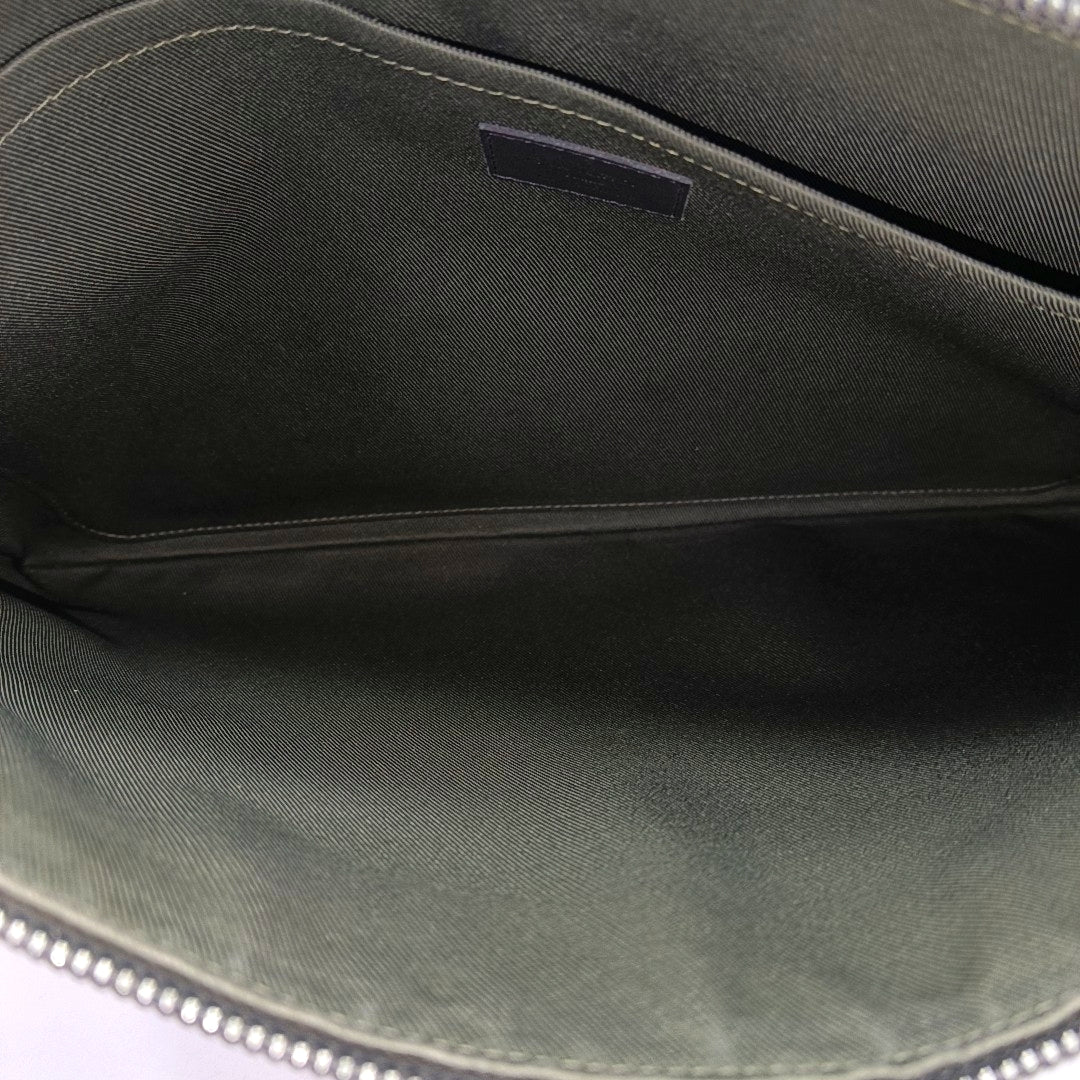 APOLLO GM Monogram Coated Canvas Black
