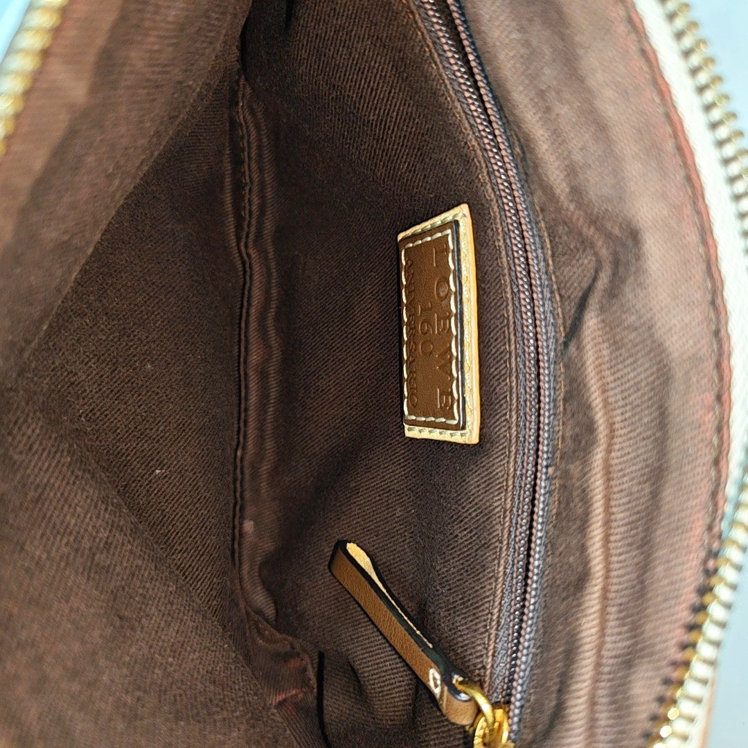 Canvas Top Handle Bag Beige