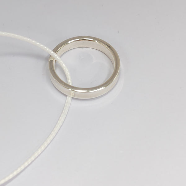 Anillo de plata de ley 925 Tiffany 1837 talla EU 56