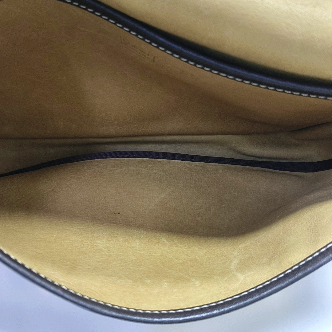 Suede Shoulder Bag Brown