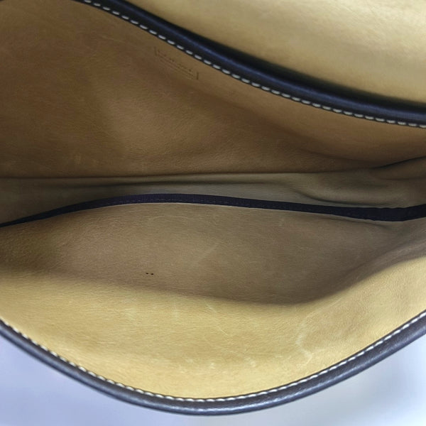 Suede Shoulder Bag Brown