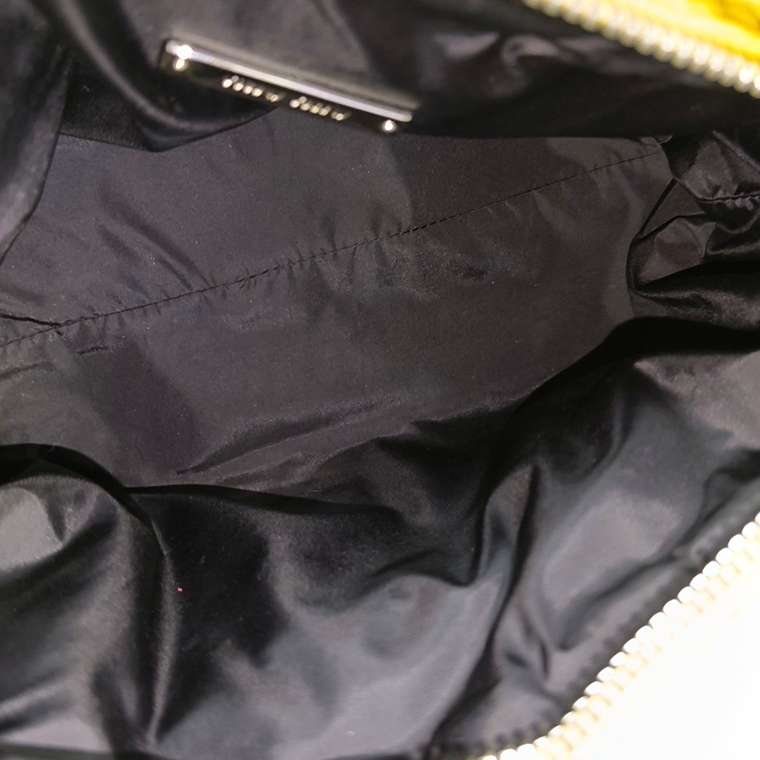 Spirit Ciré Mini Quilted Patent Leather Yellow