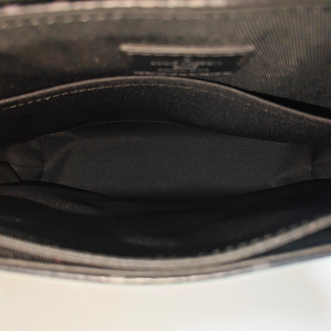 DISTRICT PM Monogram Coated Canvas Gray