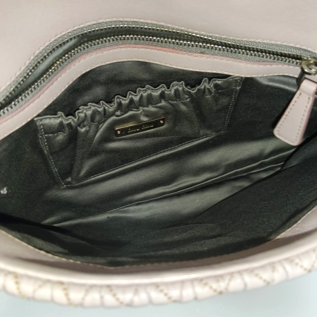 Crystal Quilted Lambskin Pink