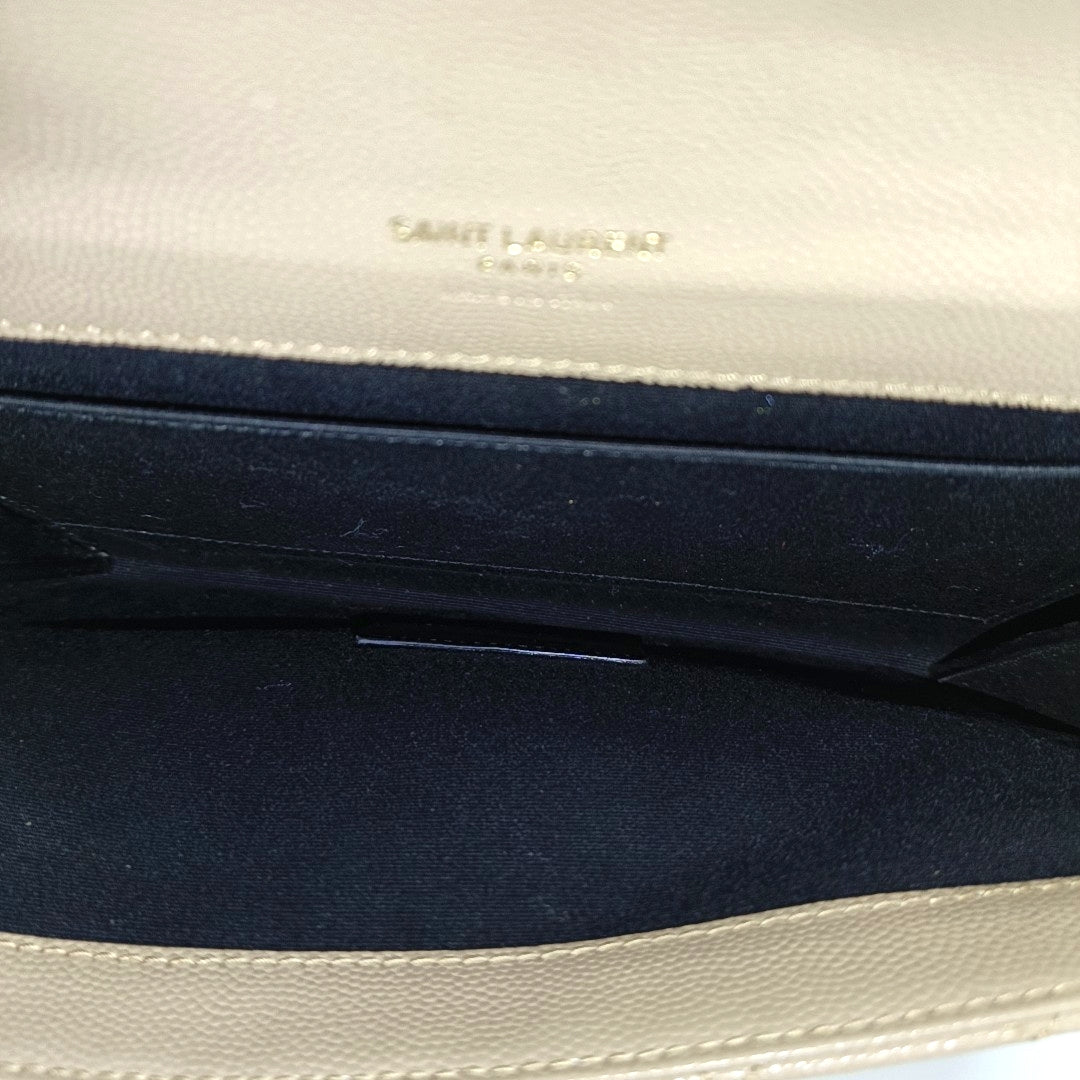 MONOGRAM Quilted Calfskin Beige