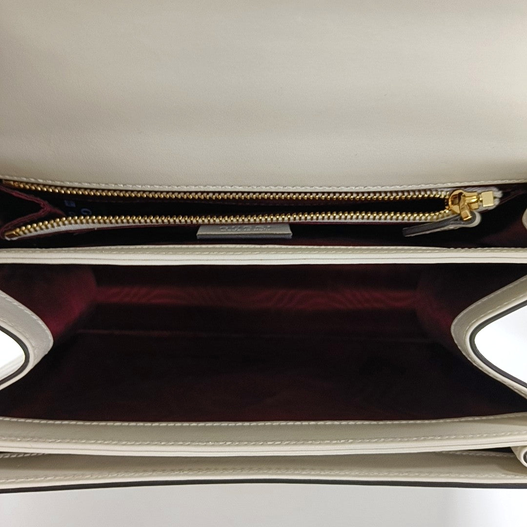 Zumi Small Calfskin White