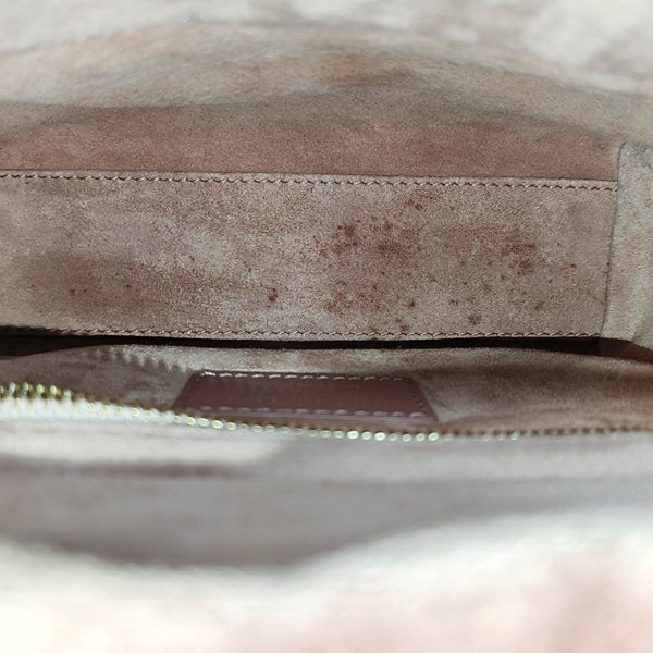 Lady Dior Mini Cannage Velvet Pink