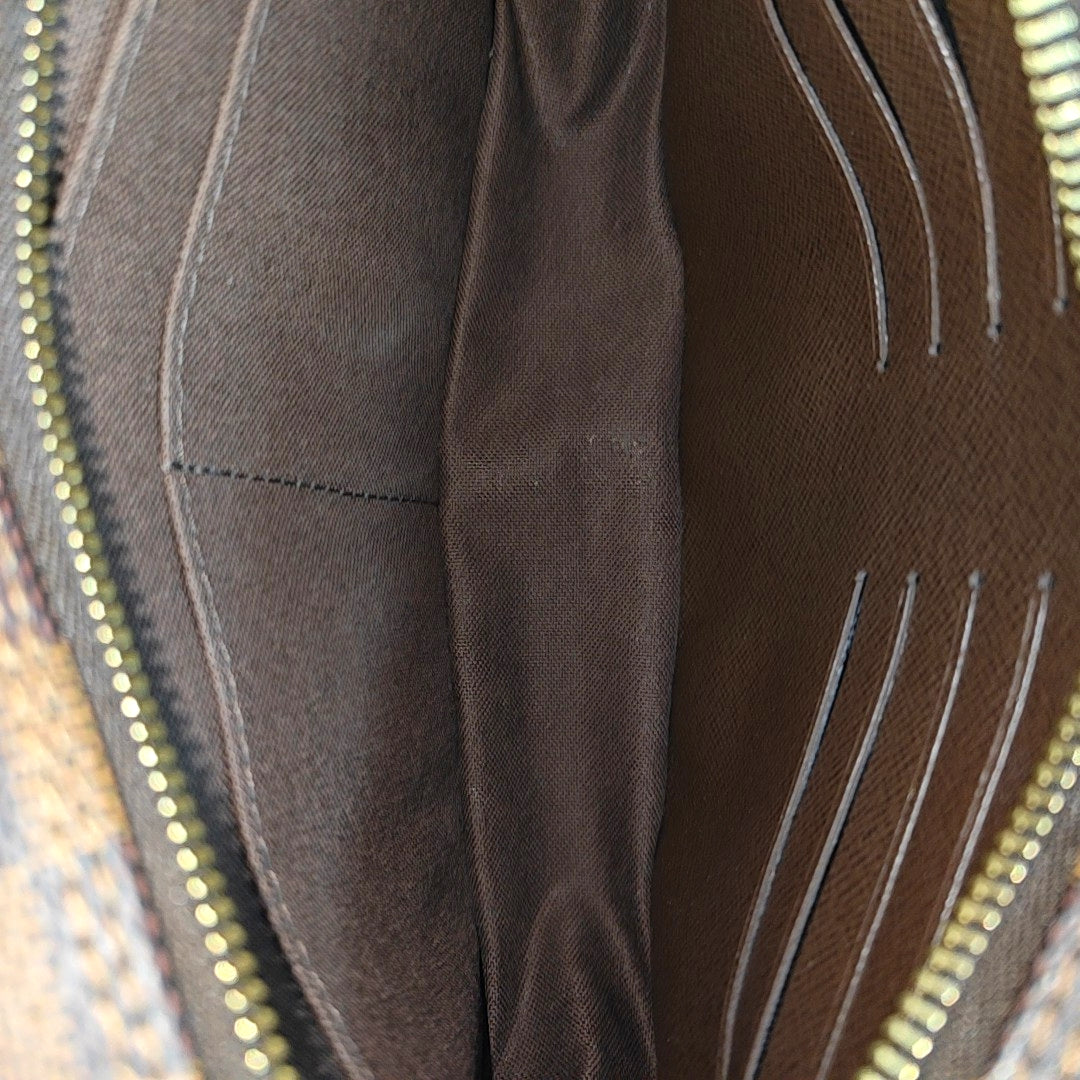 SAINT PAUL Damier Ebene Coated Canvas Brown