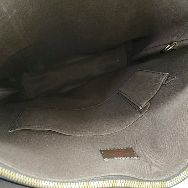 VINTAGE BEAUBOURG Damier Ebene Coated Canvas Brown