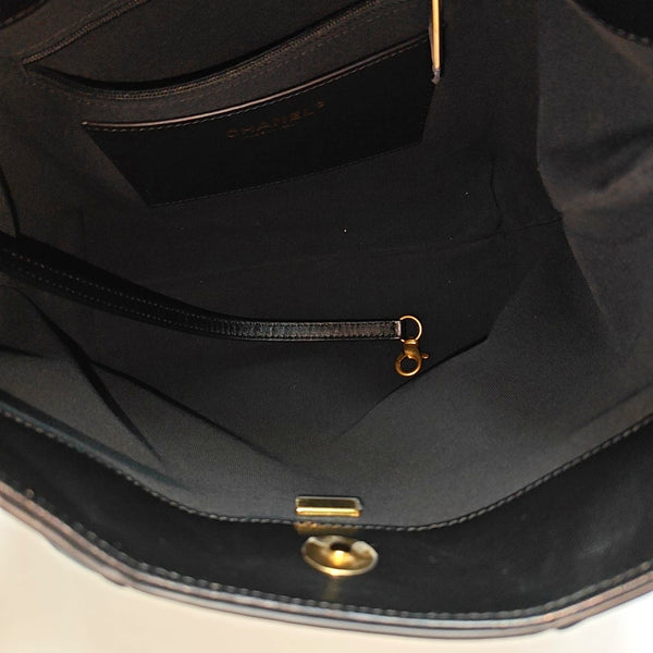 Quilted Lambskin Black