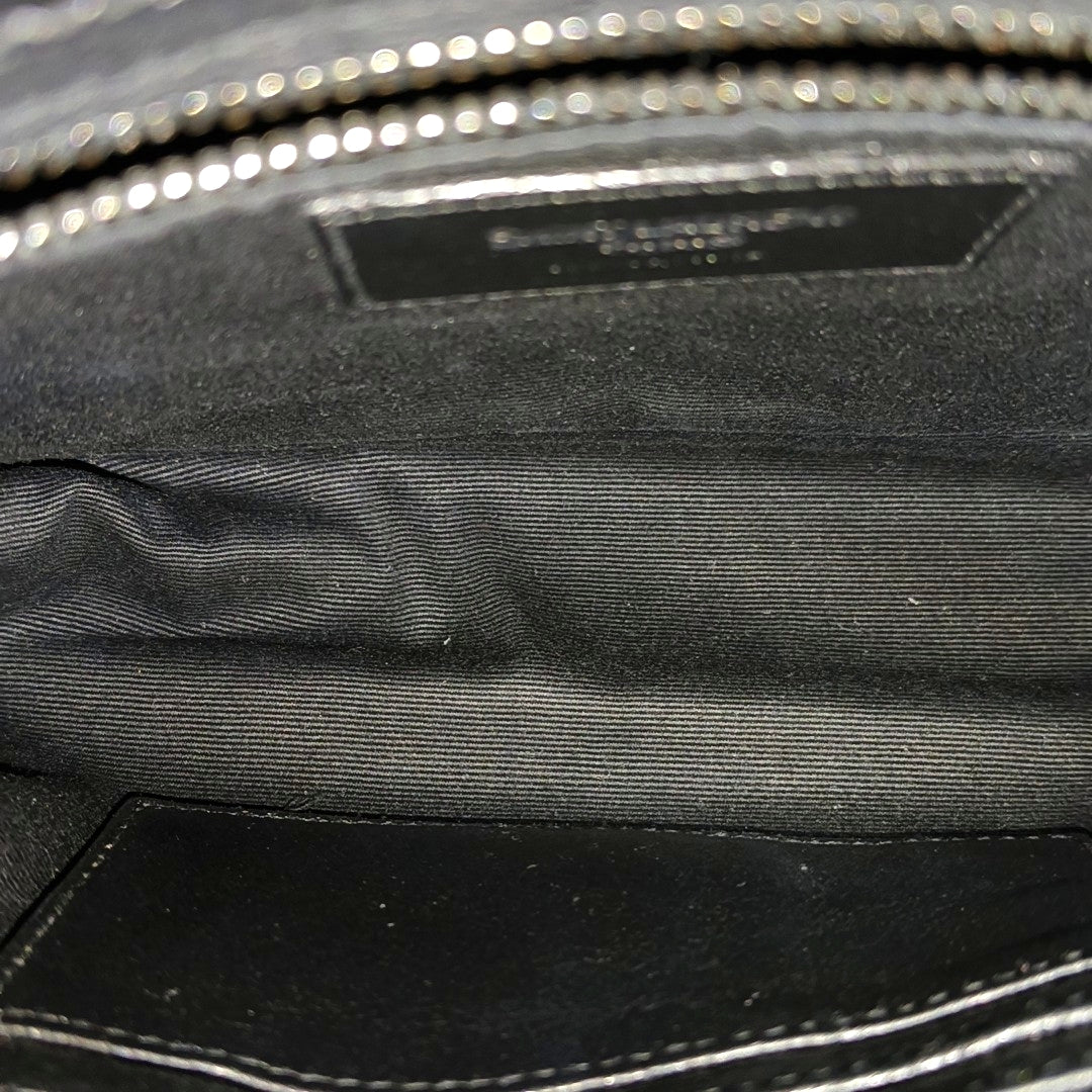 Authenticated pre-owned  NIKI Mini Chevron, Quilted Calfskin Black - Shoulder Bag at Looply