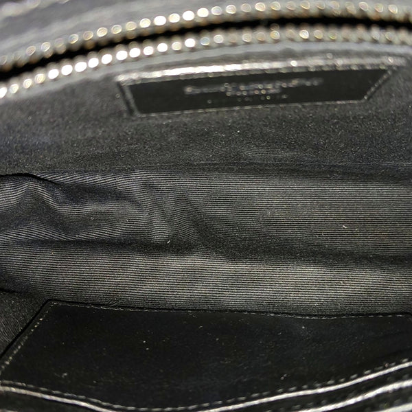 Authenticated pre-owned  NIKI Mini Chevron, Quilted Calfskin Black - Shoulder Bag at Looply