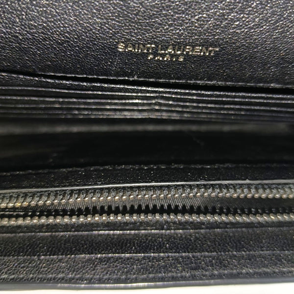 MONOGRAM Medium Chevron Calfskin Black