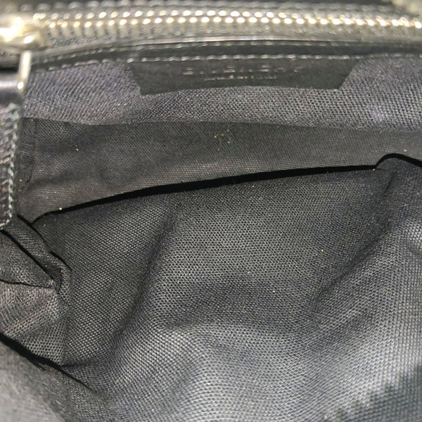Calfskin Shoulder Bag Black