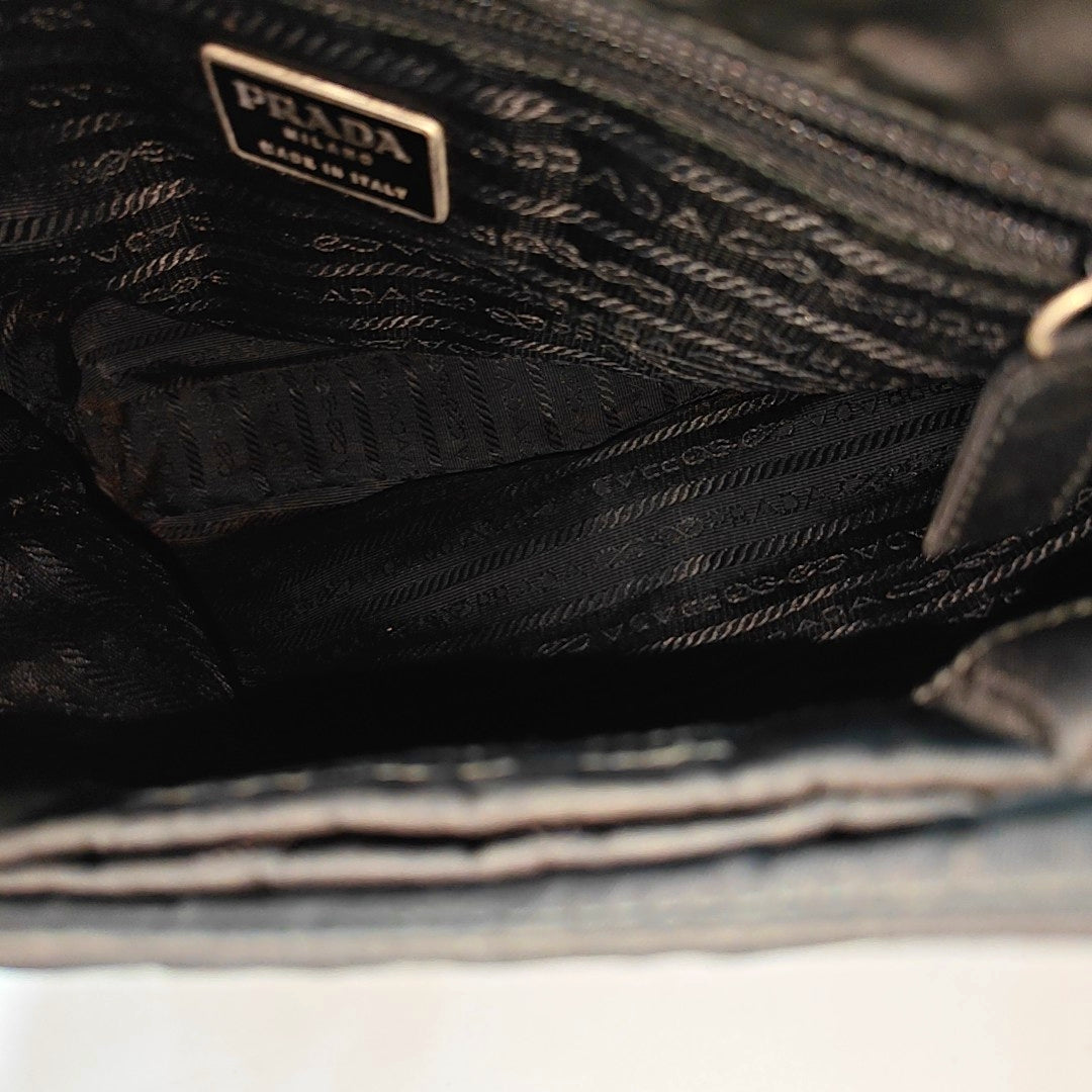 Nylon Tote Bag Black