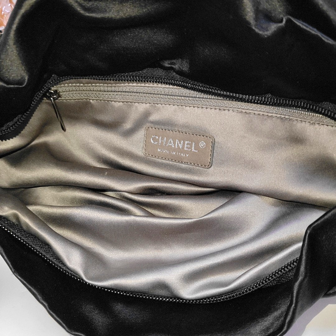 Quilted Nylon Black