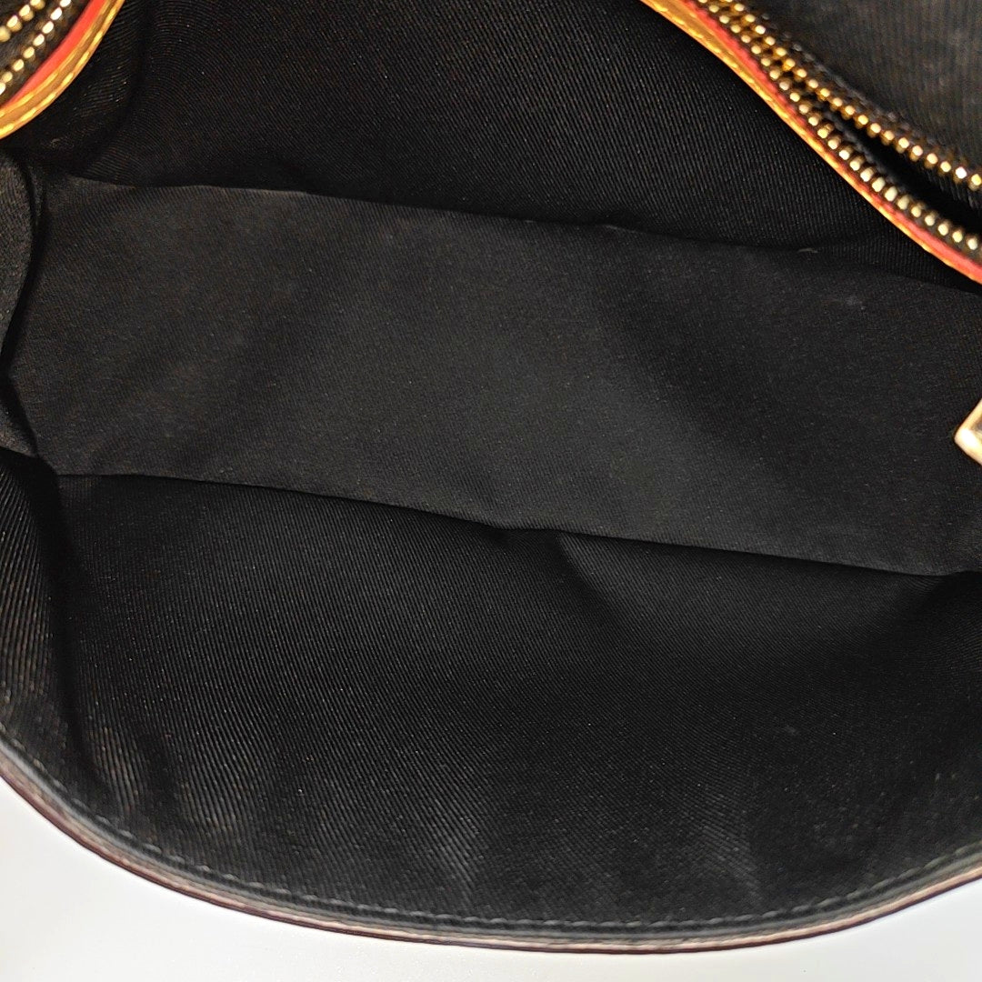 DIANE Monogram Coated Canvas Brown