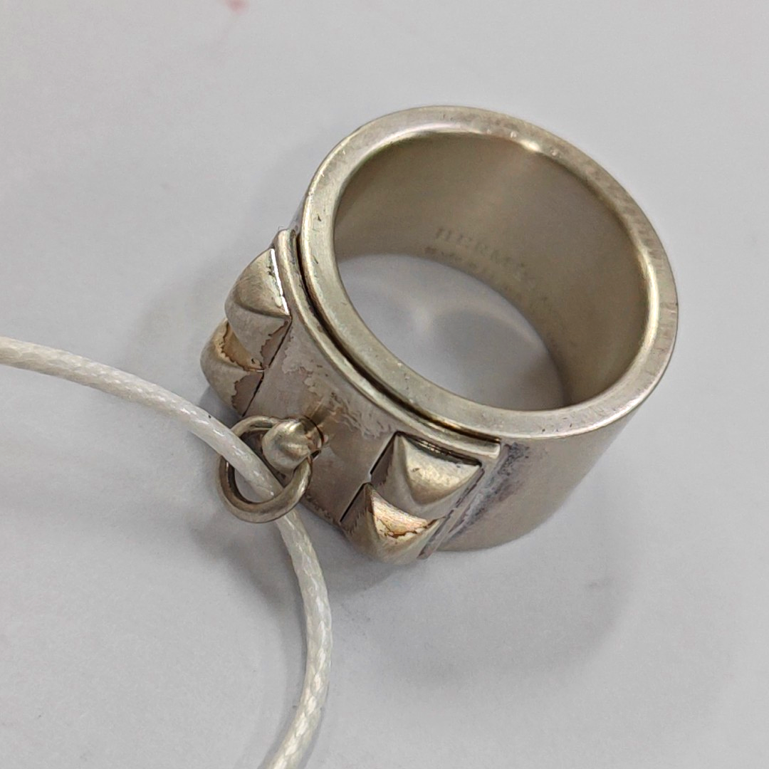 Collier De Chien 925 Sterling Silver EU 52 Ring