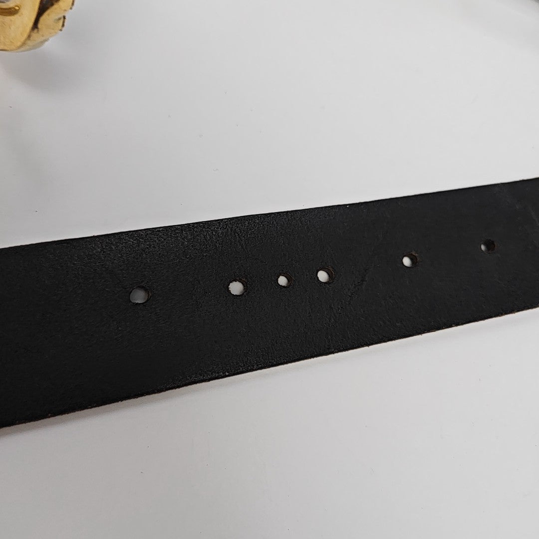 Leather Belt Black