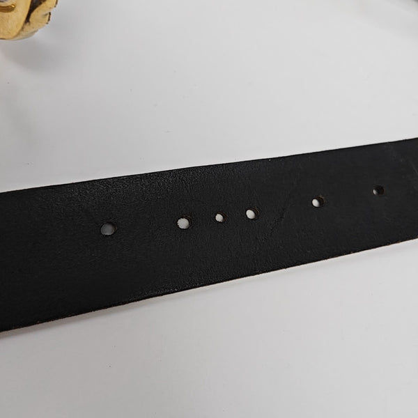 Leather Belt Black