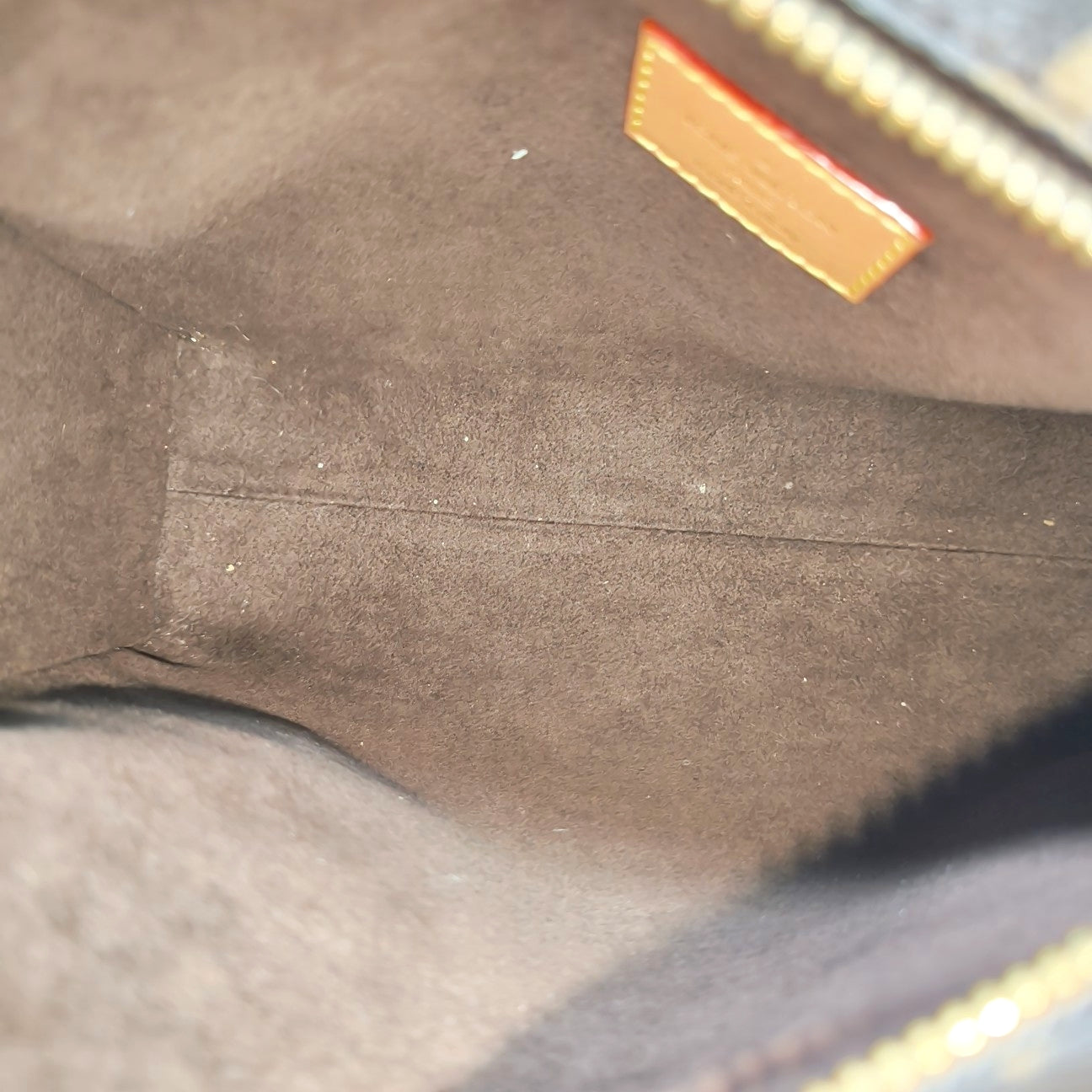 SIDE TRUNK MM Monogram Coated Canvas Brown