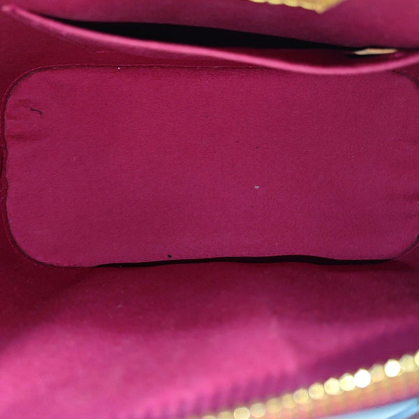 ALMA BB Monogram Patent Leather Red