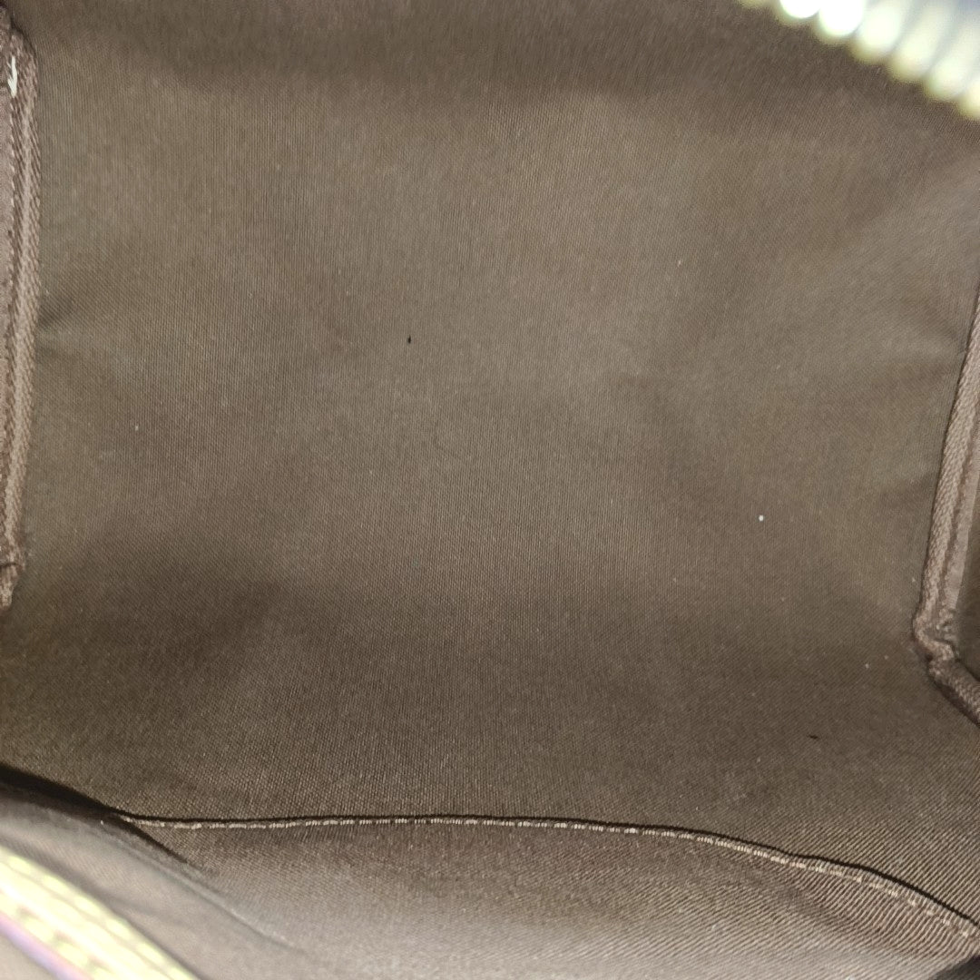 Authenticated pre-owned  SPEEDY 25 Monogram Coated Canvas Brown - Top Handle Bag at Looply