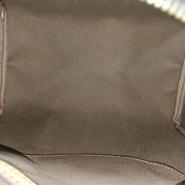 Authenticated pre-owned  SPEEDY 25 Monogram Coated Canvas Brown - Top Handle Bag at Looply