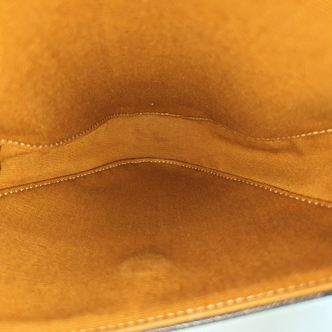 TRIANGLE Coated Canvas Brown