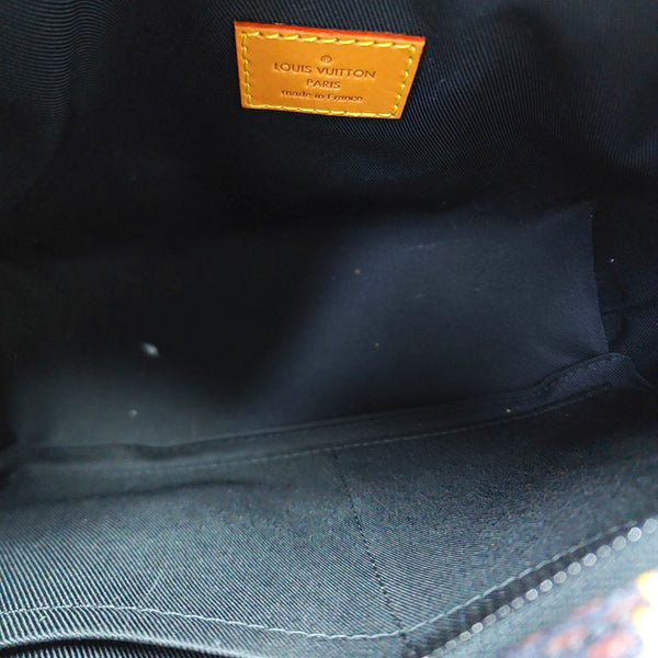 SOFT TRUNK Damier Ebene Coated Canvas Brown